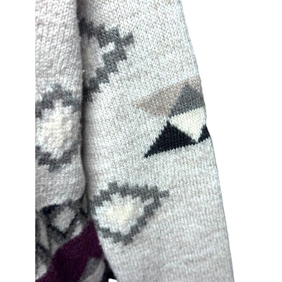American Eagle Outfitters Aztec Southwest Knit Sweater Women’s Medium - Picture 5 of 10
